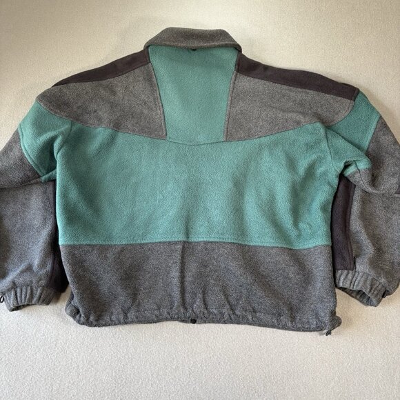 VTG Alpine Expedition Sherpa Fleece Jacket Full Zip Mens L Gorpcore Campcore 90s - Picture 16 of 16